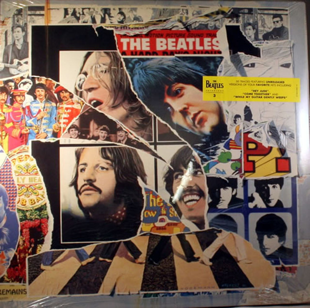 The Beatles Anthology 3 - Sealed US 3-LP vinyl record set (Triple LP Album) 834451-1