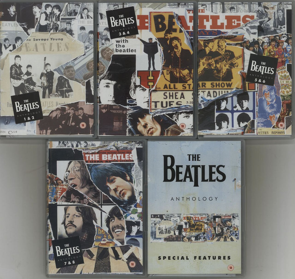 The Beatles Anthology UK DVD BTLDDAN236689