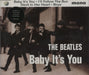 The Beatles Baby It's You UK CD single (CD5 / 5") CDR6406