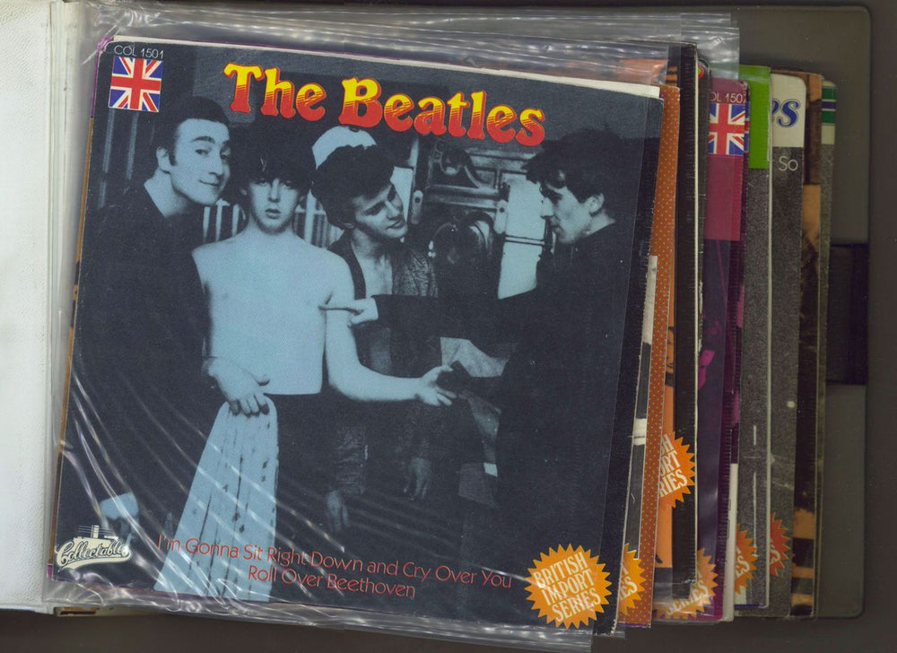 The Beatles British Import Series - 15 x 7" Singles US 7" single box set BTL7XBR793608