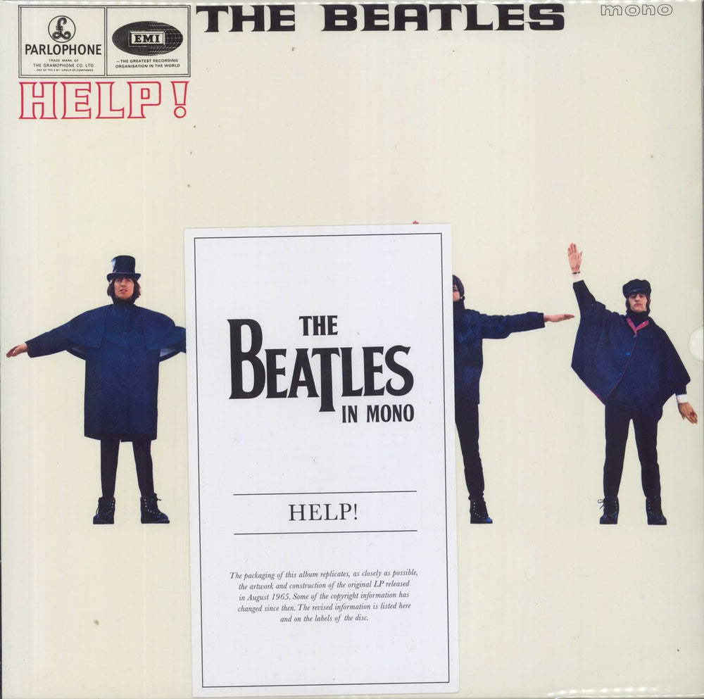 The Beatles Help! - MONO - 180gm Vinyl UK vinyl LP album (LP record) 5099963380217