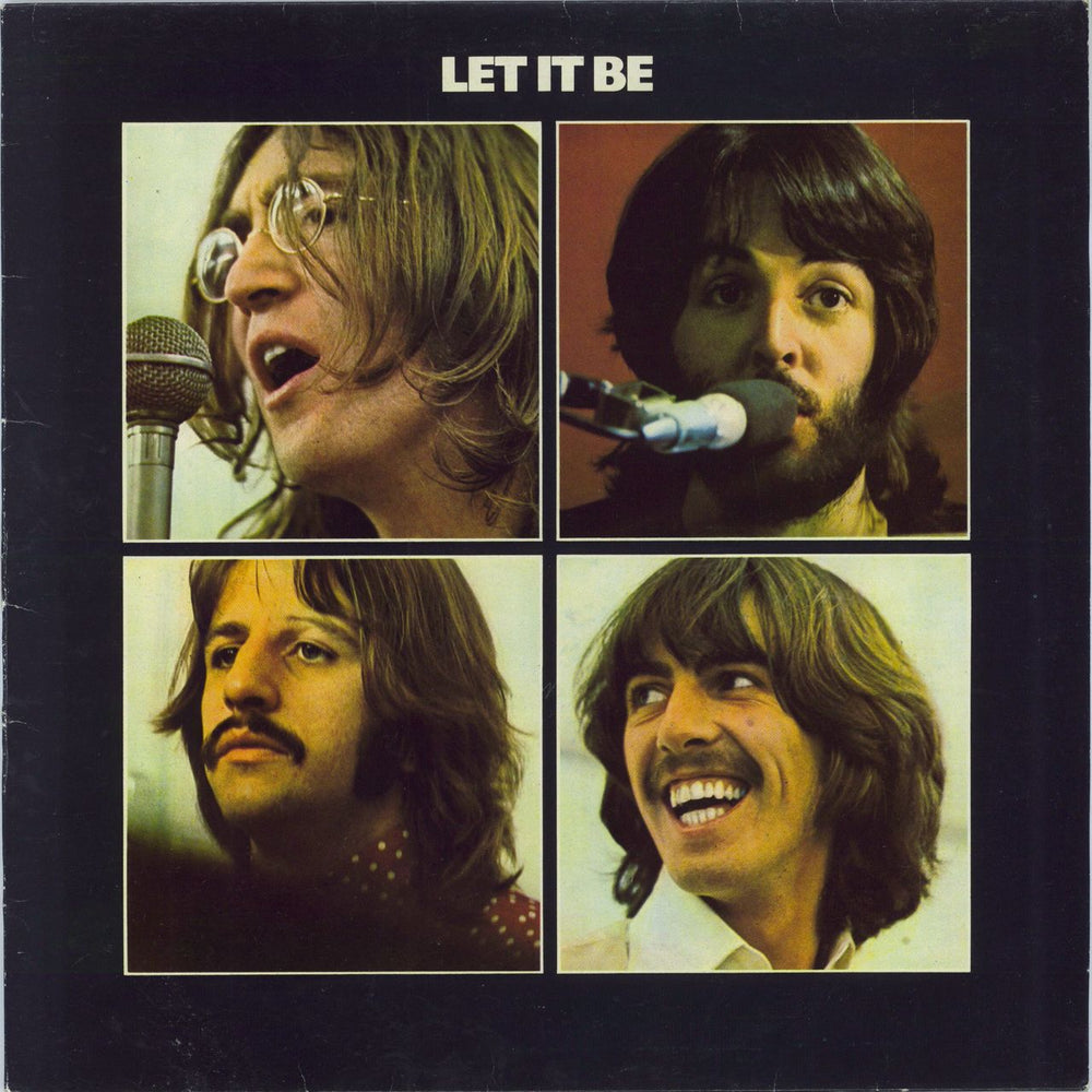 The Beatles Let It Be-1976-Greek Greek vinyl LP album (LP record) 2J062-04433