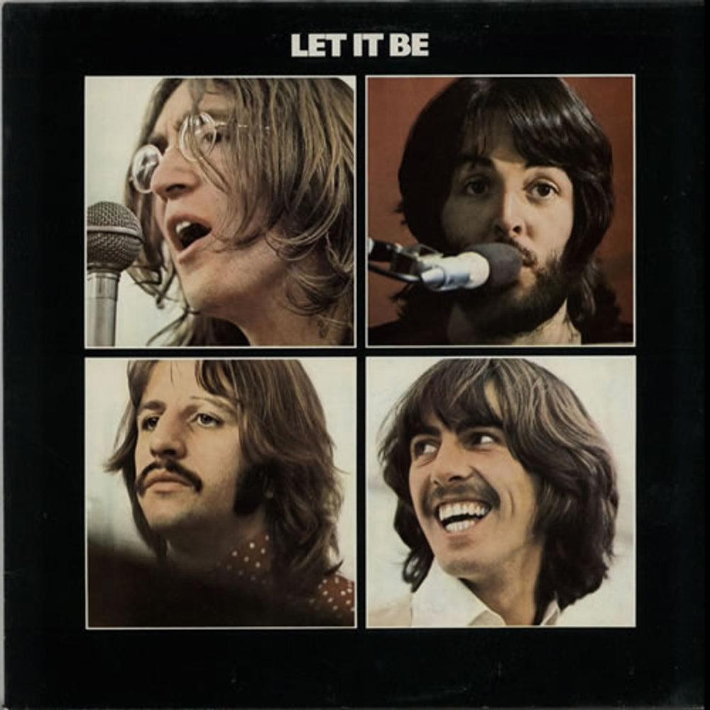 The Beatles Let It Be Dutch vinyl LP album (LP record) 1A062-04433