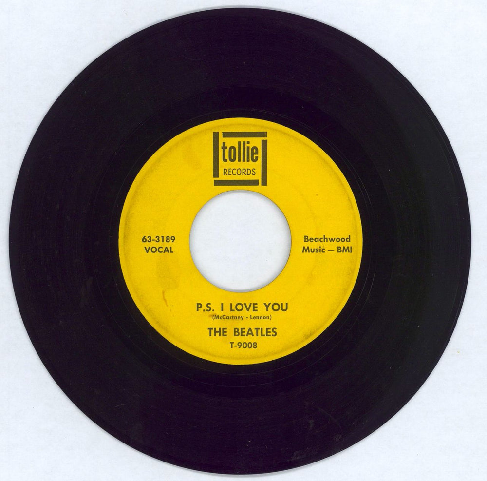 The Beatles Love Me Do - Columbia US 7" vinyl single (7 inch record / 45)