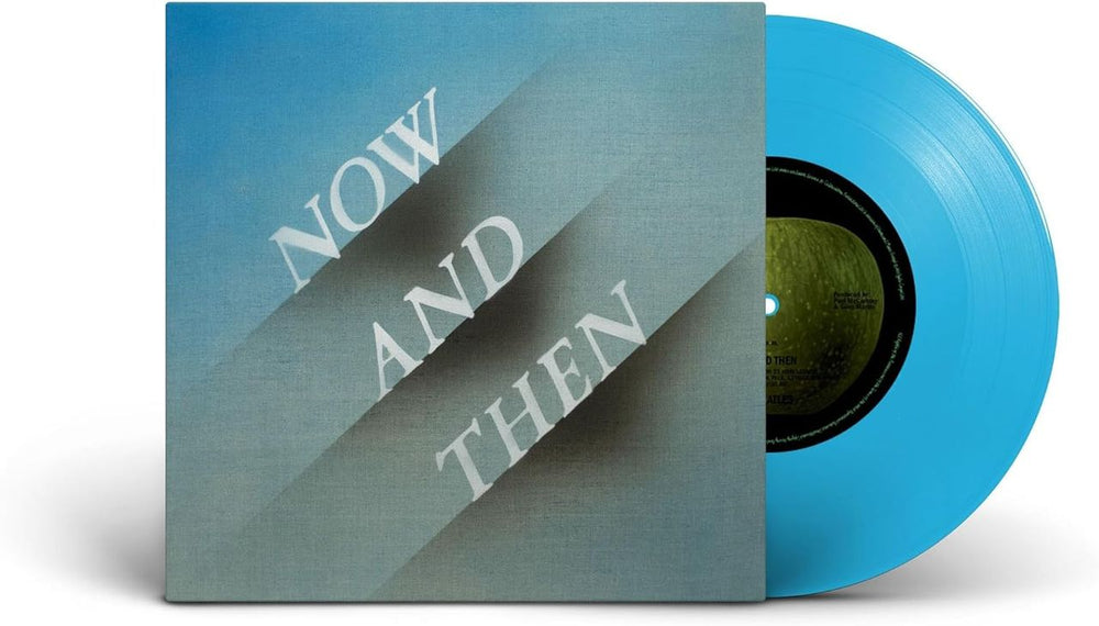 The Beatles Now And Then - Light Blue Vinyl - Sealed UK 7" vinyl single (7 inch record / 45) 4863108
