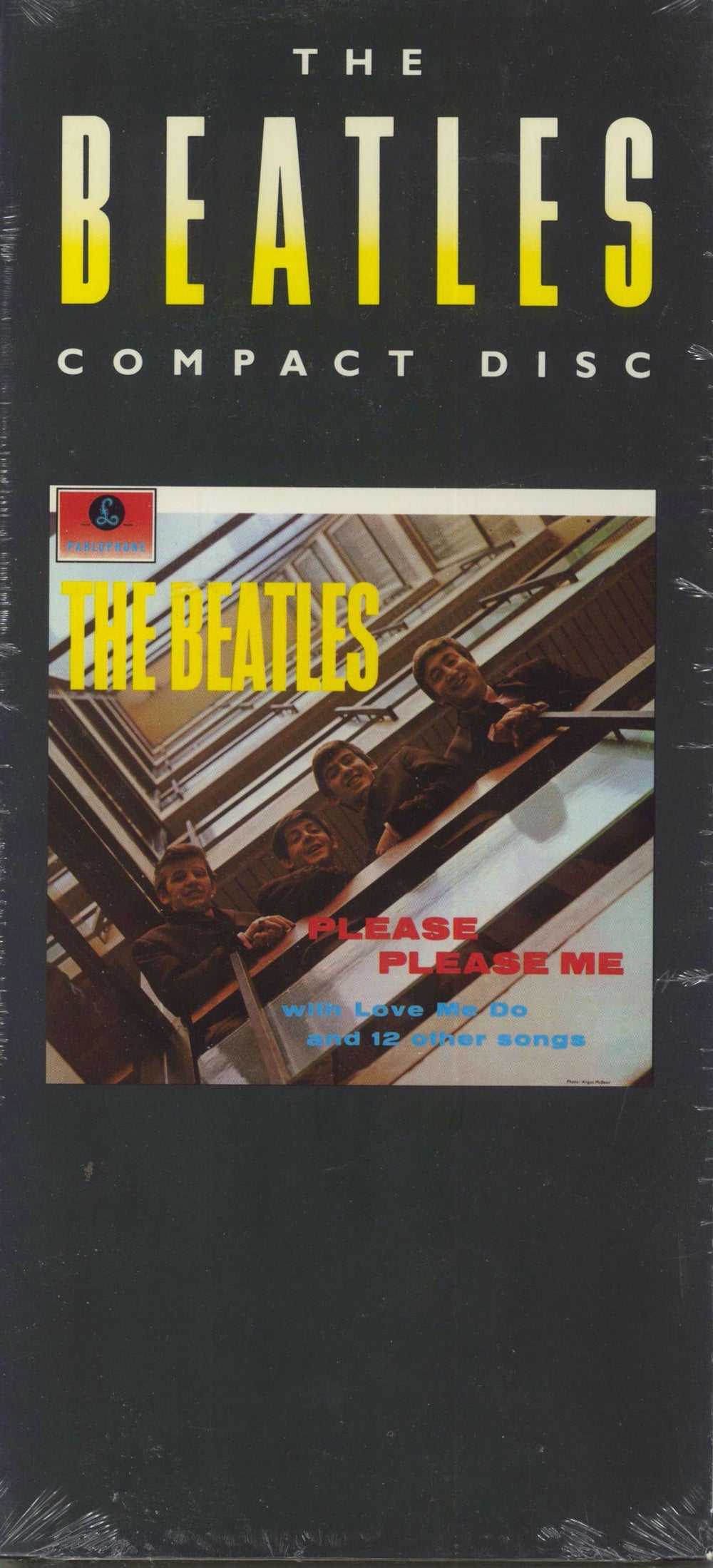 The Beatles Please Please Me - Longbox - Sealed US CD album (CDLP) CDP7464352