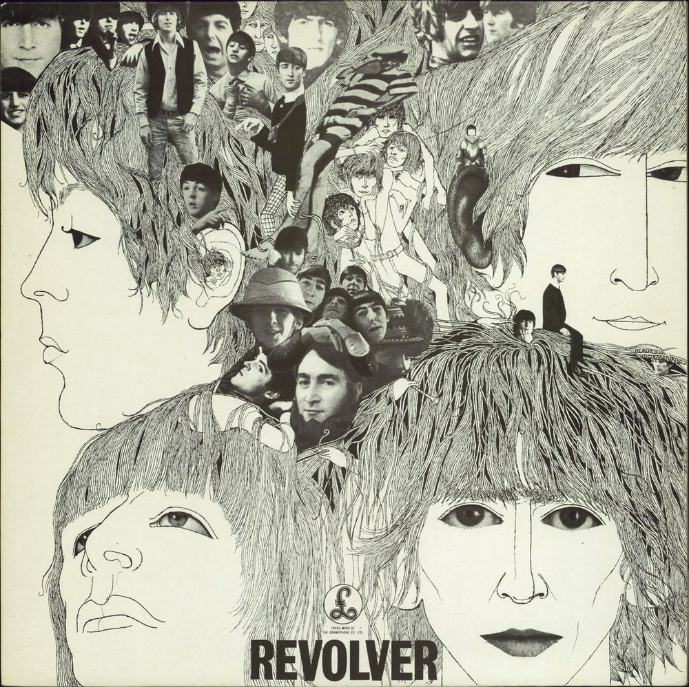 The Beatles Revolver - barcoded - EX UK vinyl LP album (LP record)