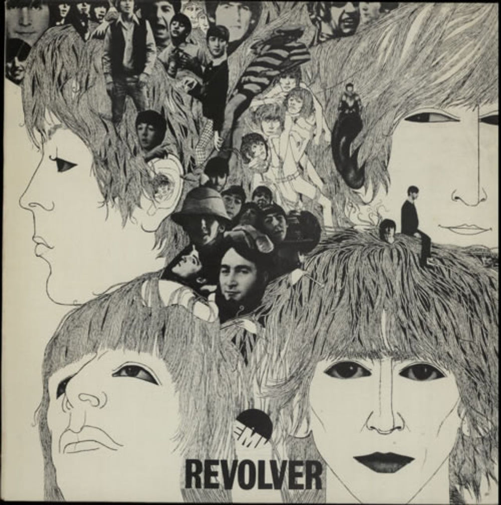 The Beatles Revolver Greek vinyl LP album (LP record) 2J062-04097