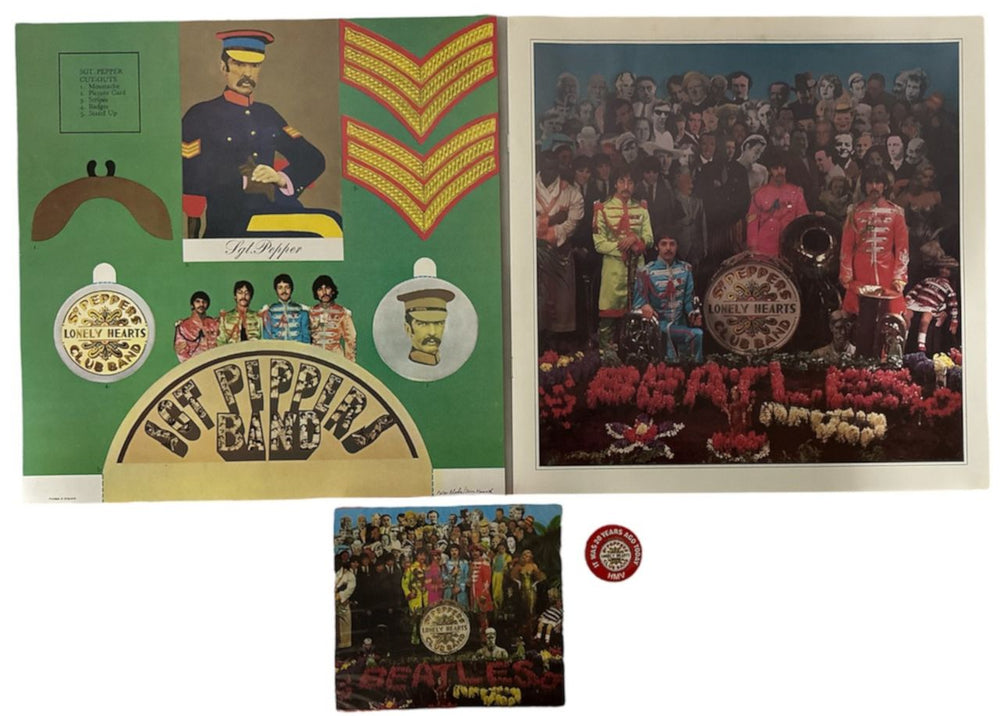 The Beatles Sgt. Pepper's - Complete - VG+ UK CD Album Box Set BTLDXSG824576