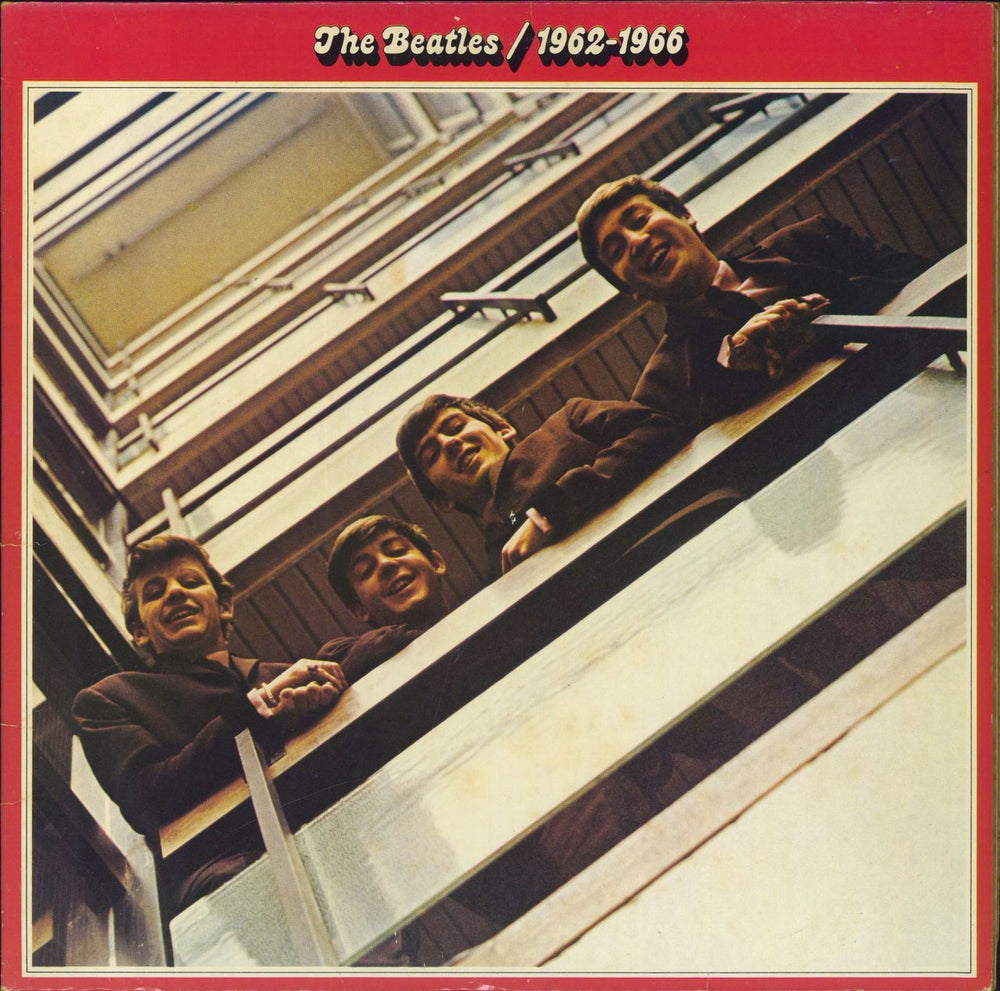 The Beatles The Beatles / 1962-1966 - 2nd - EX UK 2-LP vinyl record set (Double LP Album) PCSP717