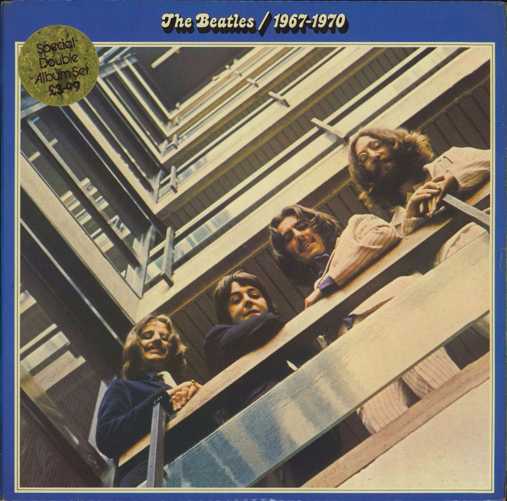 The Beatles The Beatles / 1967-1970 - 1st + Sticker UK 2-LP vinyl record set (Double LP Album) PCSP718