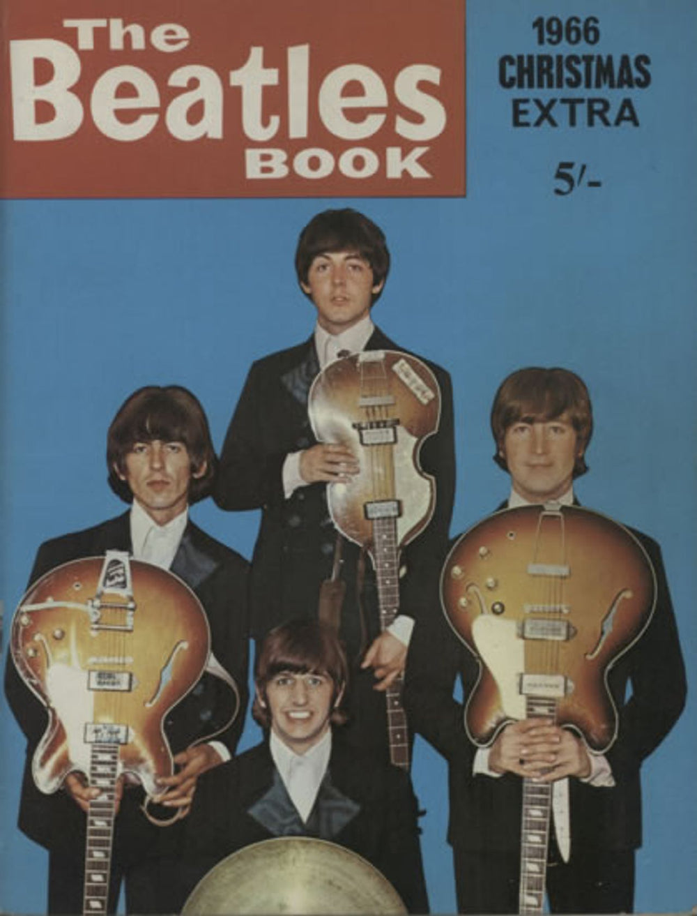 The Beatles The Beatles Book 1966 Christmas Extra UK book TBB 1966 XMAS