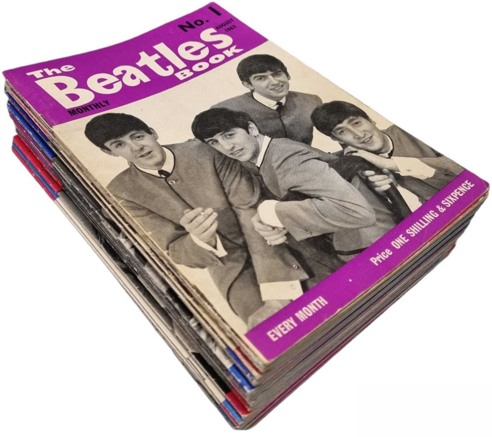 The Beatles The Beatles Book - 1st - Complete UK magazine TBB 01-77