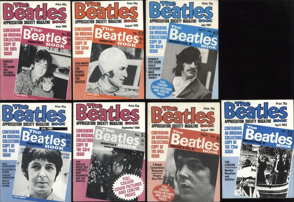 The Beatles The Beatles Book - 2nd - 31 Issues UK magazine