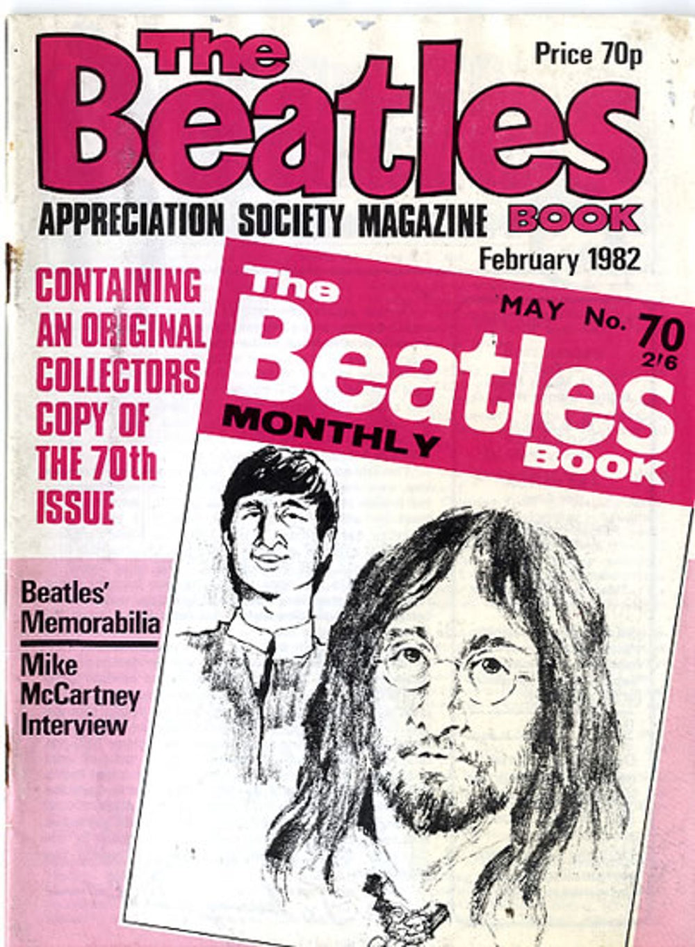 The Beatles The Beatles Book No. 70 - 2nd UK magazine TBB NO. 70