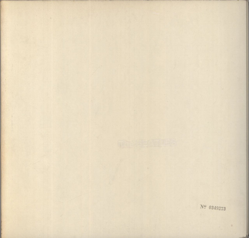 The Beatles The Beatles [White Album] - 1st - VG+ UK 2-LP vinyl record set (Double LP Album) PCS7067-8