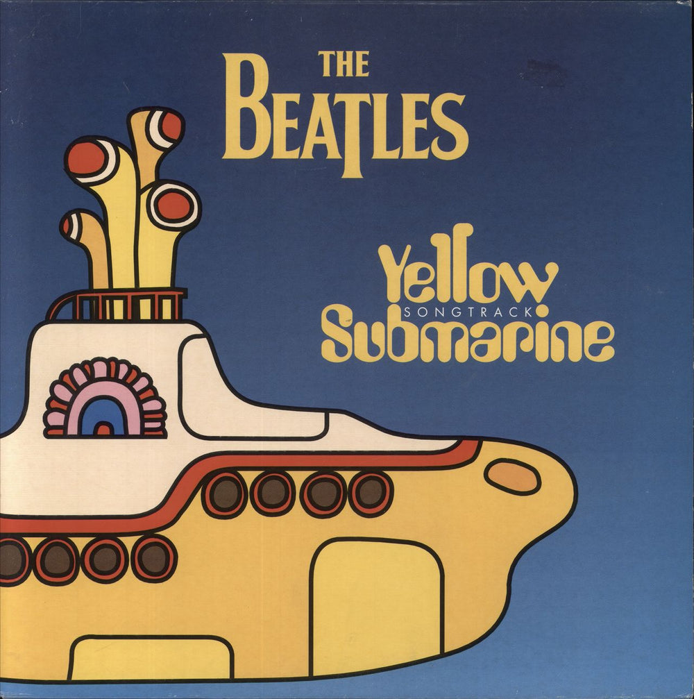 The Beatles Yellow Submarine Soundtrack - Yellow Vinyl - EX UK vinyl LP album (LP record) 5214811