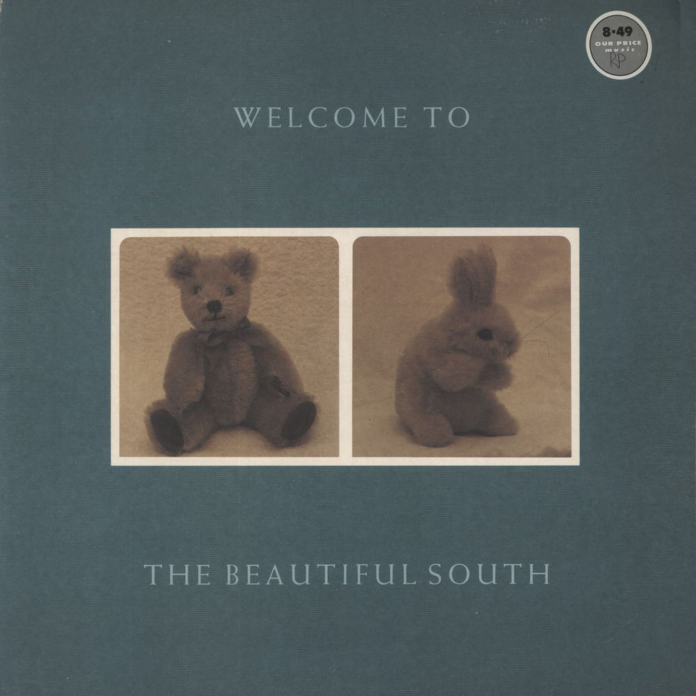 The Beautiful South Welcome To The Beautiful South - Fluffy Toy Cover UK vinyl LP album (LP record) FGOLP16