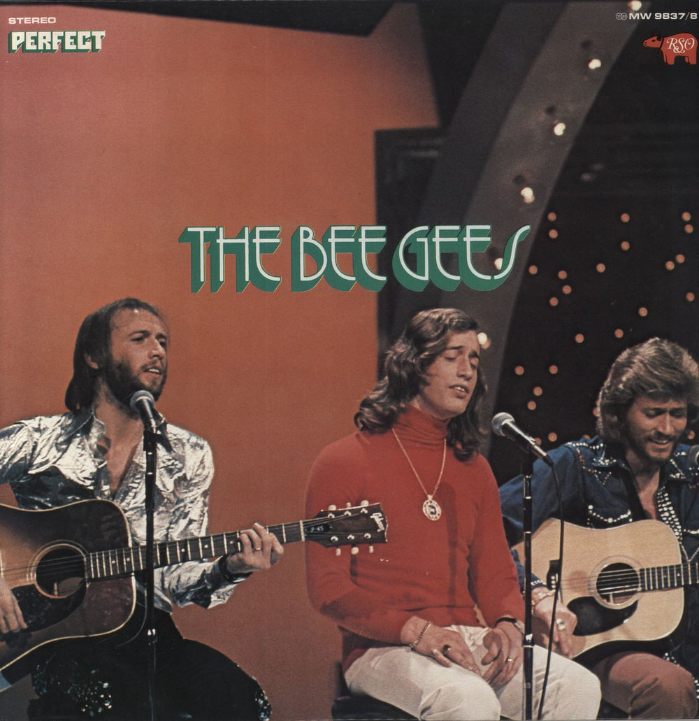 The Bee Gees Perfect Japanese 2-LP vinyl record set (Double LP Album) MW9837/8