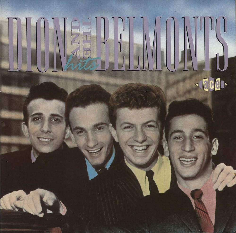 The Belmonts Hits UK vinyl LP album (LP record) CHA176