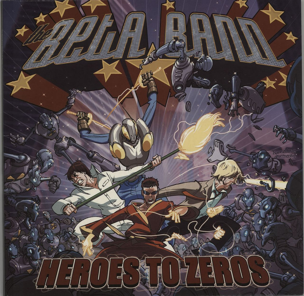 The Beta Band Heroes To Zeros UK vinyl LP album (LP record) REG101