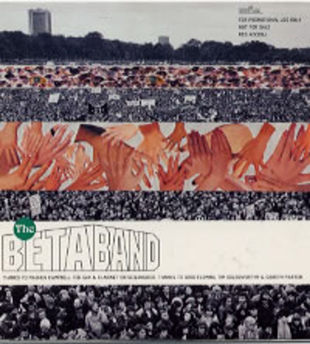 The Beta Band To You Alone/Sequinsizer UK Promo CD single (CD5 / 5") REG40CDDJ