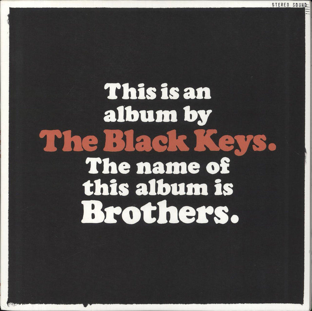 The Black Keys Brothers UK 2-LP vinyl record set (Double LP Album) VVR737199