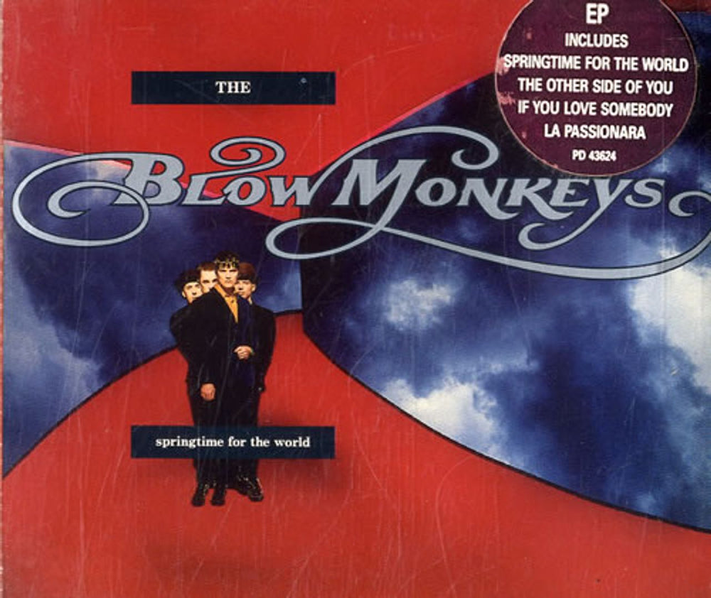 The Blow Monkeys Springtime For The World EP UK CD single (CD5 / 5") PD43624