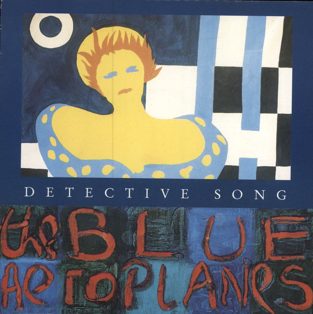 The Blue Aeroplanes Detective Song UK 7" vinyl single (7 inch record / 45) BBQ39