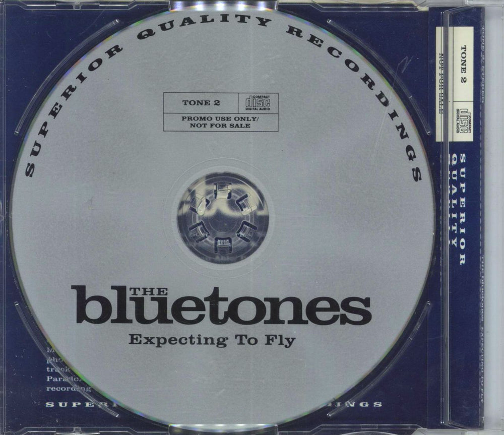 The Bluetones Expecting To Fly UK Promo CD album (CDLP)