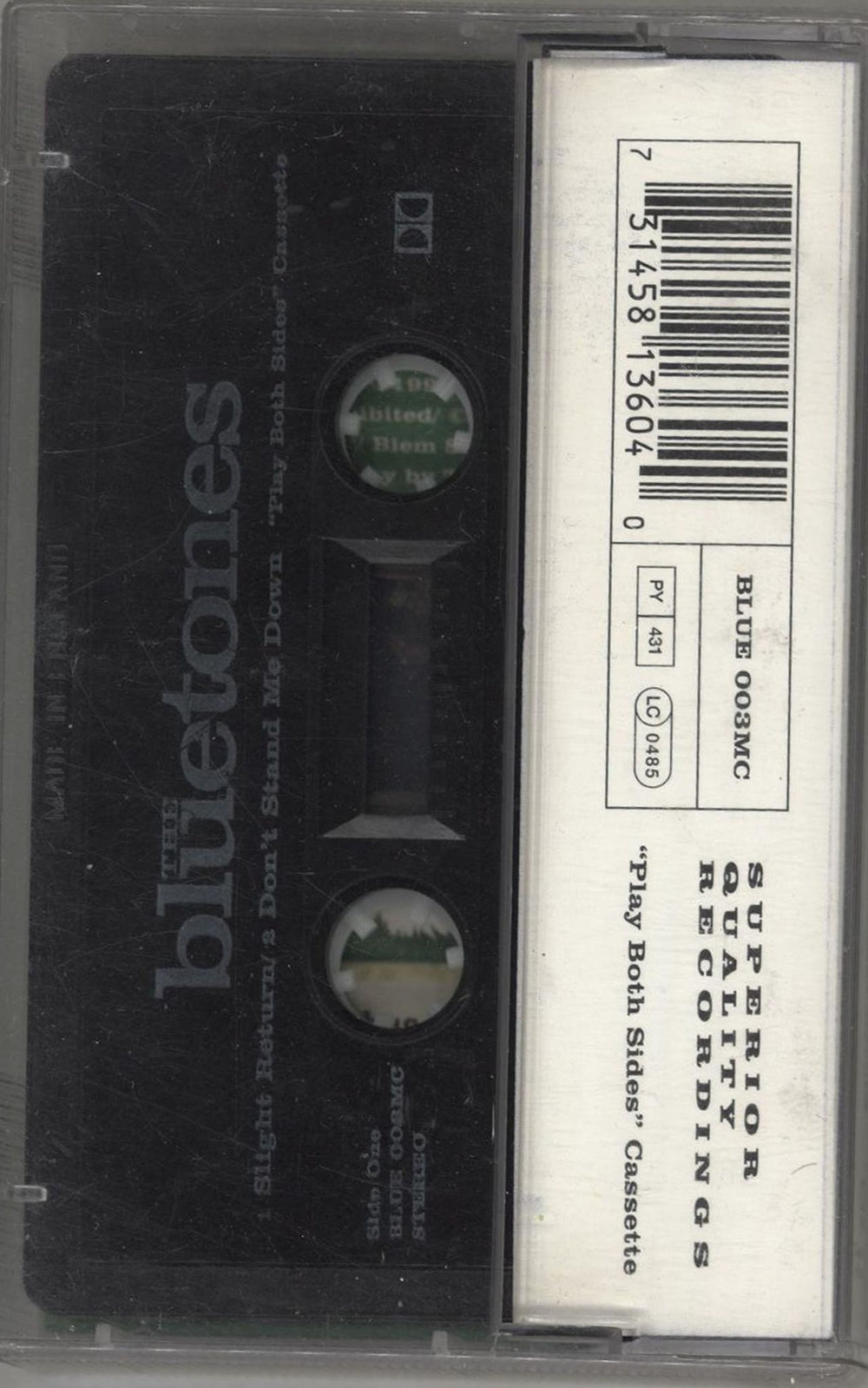 The Bluetones Slight Return UK cassette single BTOCSSL244951