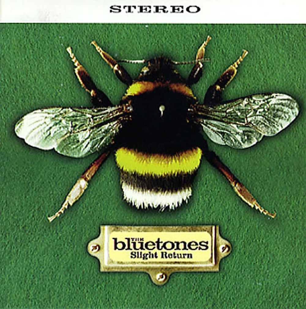 The Bluetones Slight Return US Promo CD single (CD5 / 5") AMCDP00197