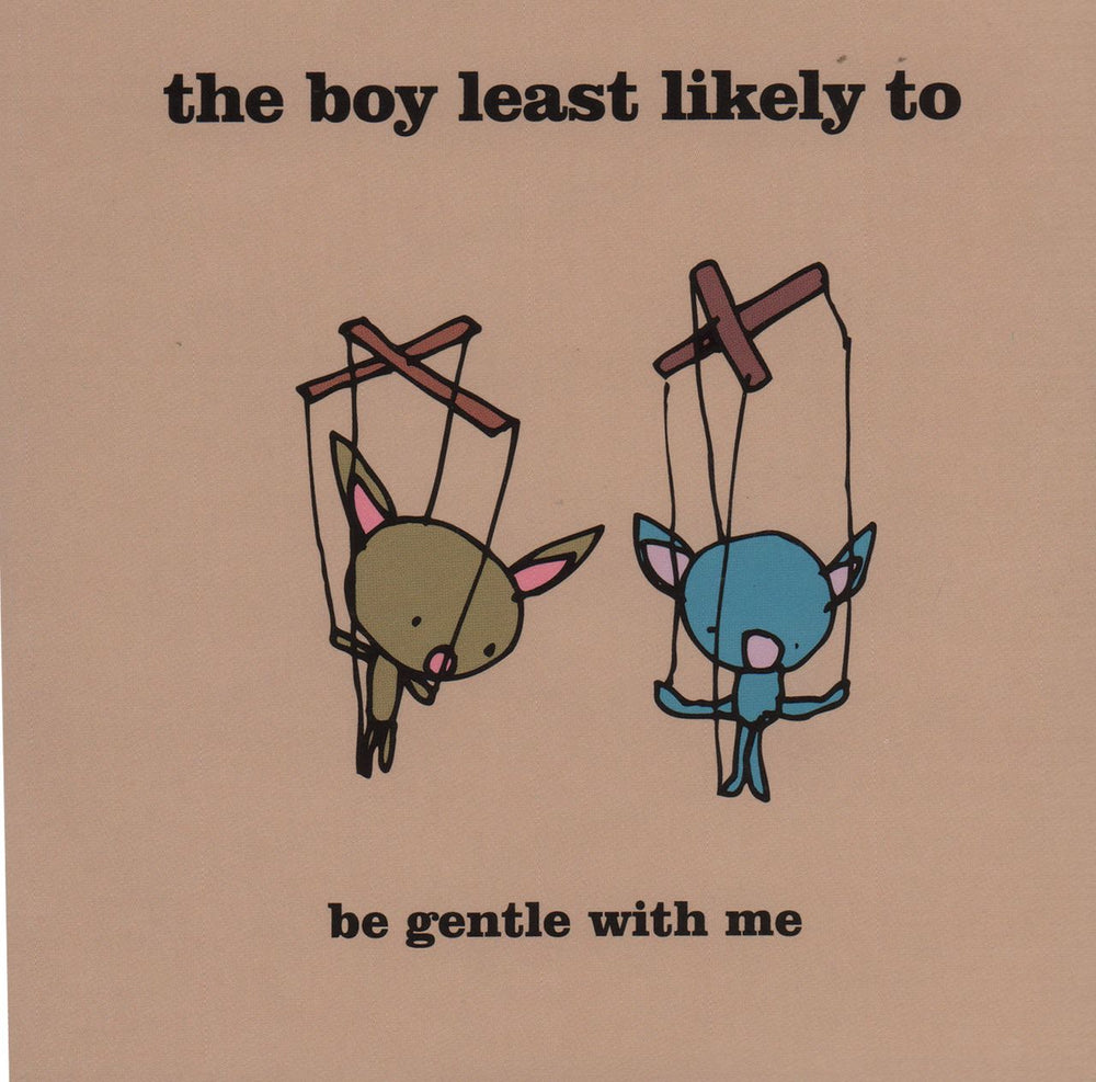 The Boy Least Likely To Be Gentle With Me UK Promo CD single (CD5 / 5") TYTD006P