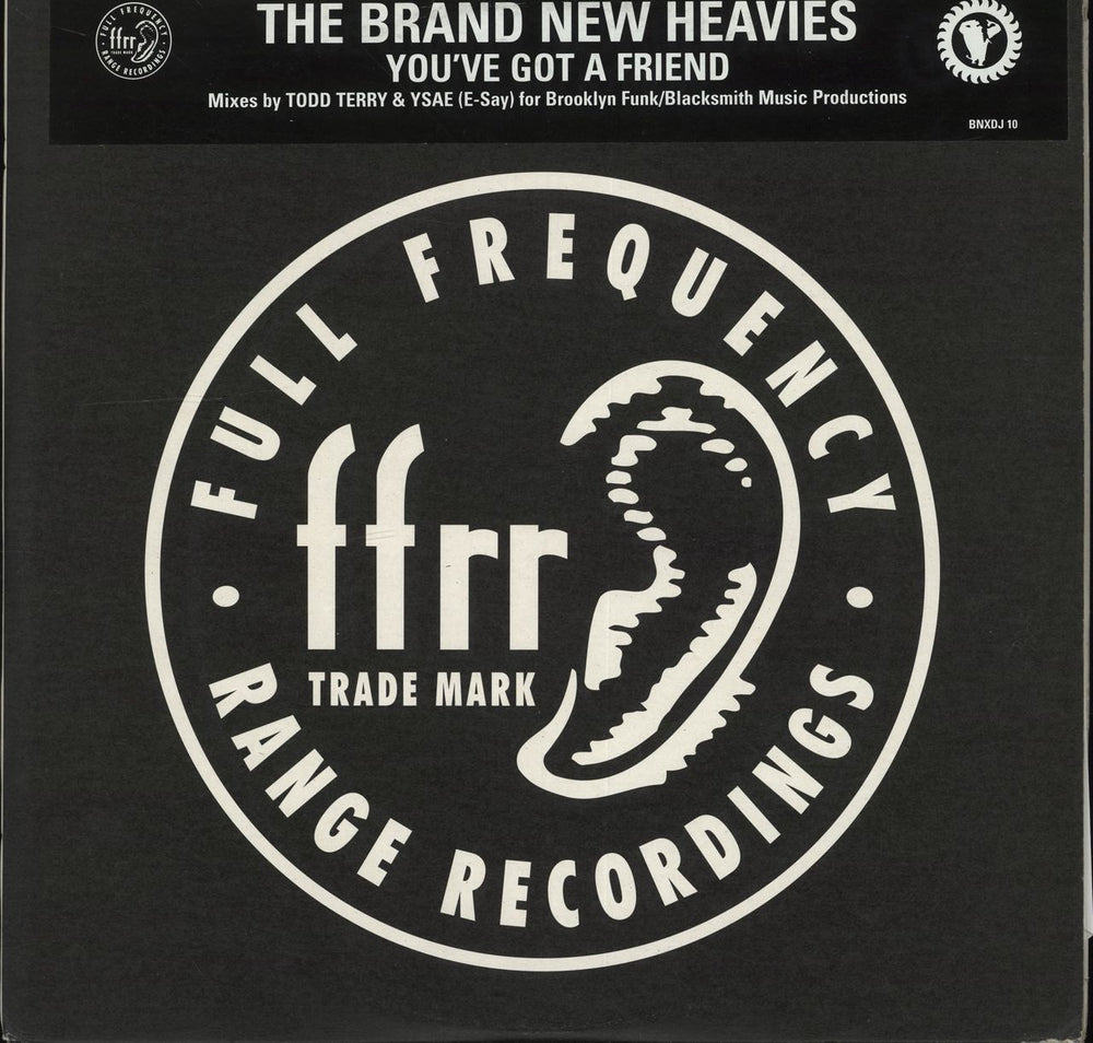 The Brand New Heavies You've Got A Friend UK Promo 12" vinyl single (12 inch record / Maxi-single)