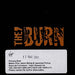 The Burn Drunken Fool UK Promo CD single (CD5 / 5") HUTCDP166