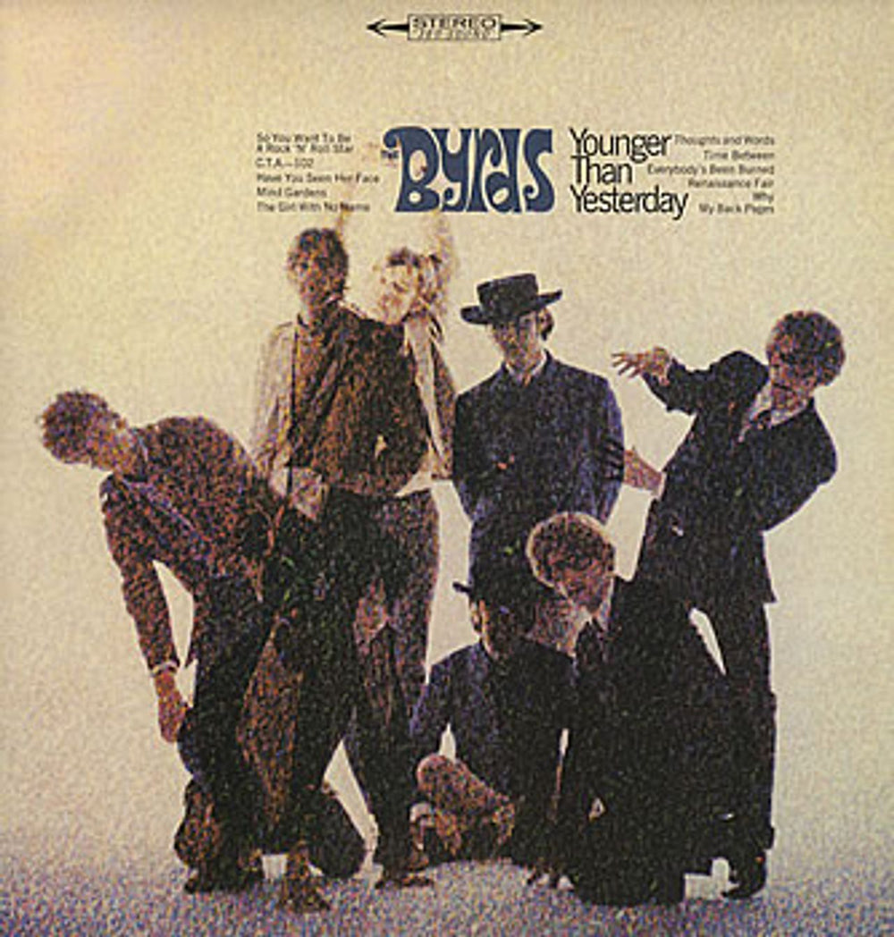 The Byrds Younger Than Yesterday UK vinyl LP album (LP record) ED227