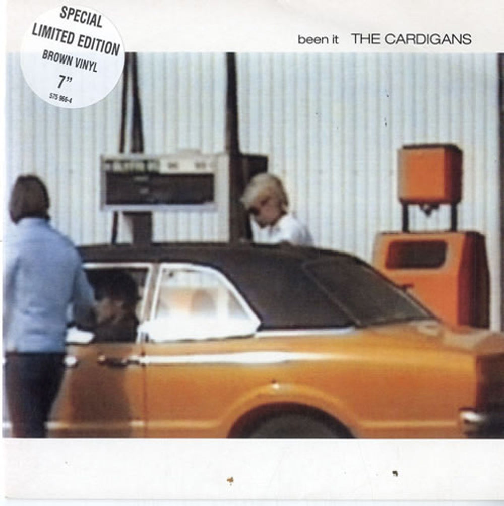 The Cardigans Been It - Brown Vinyl UK 7" vinyl single (7 inch record / 45) 575966-7