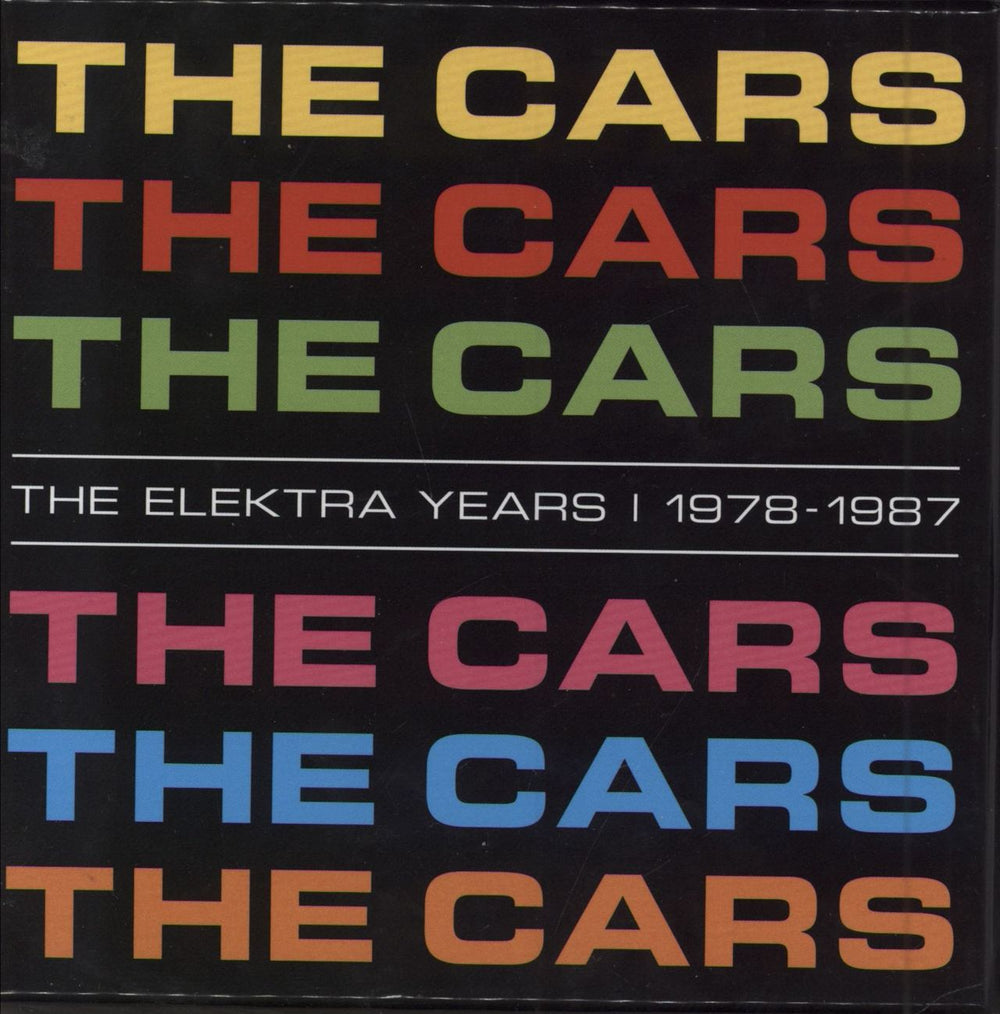 The Cars The Elektra Years 1978-1987 UK CD Album Box Set 081227947439