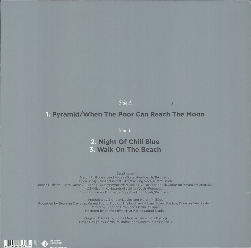 The Chills Pyramid / When The Poor Can Reach The Moon - RSD16 UK 12" vinyl single (12 inch record / Maxi-single) 809236143617
