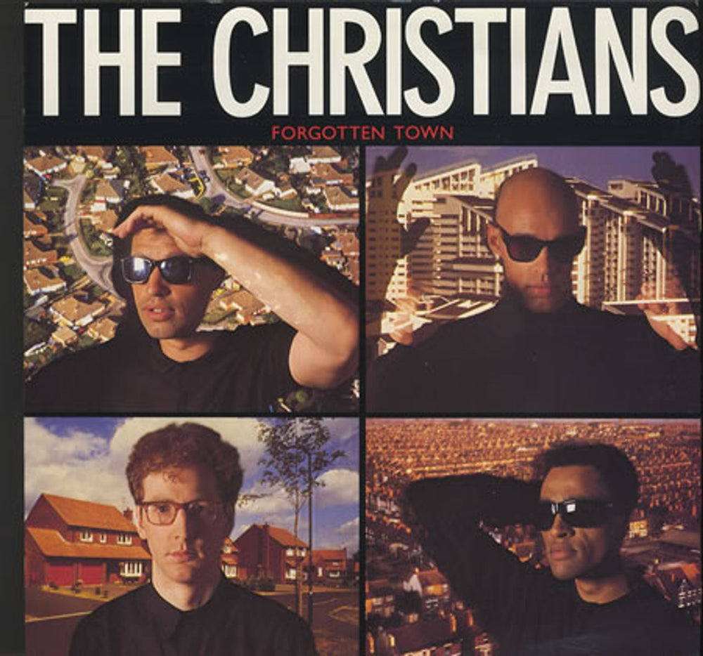 The Christians Forgotten Town UK 7" vinyl single (7 inch record / 45) IS291