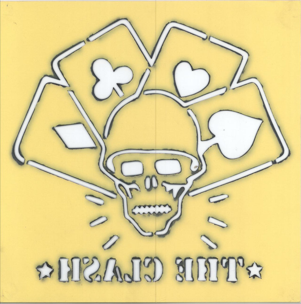 The Clash Should I Stay Or Should I Go / Straight To Hell + Stencil UK 12" vinyl single (12 inch record / Maxi-single)