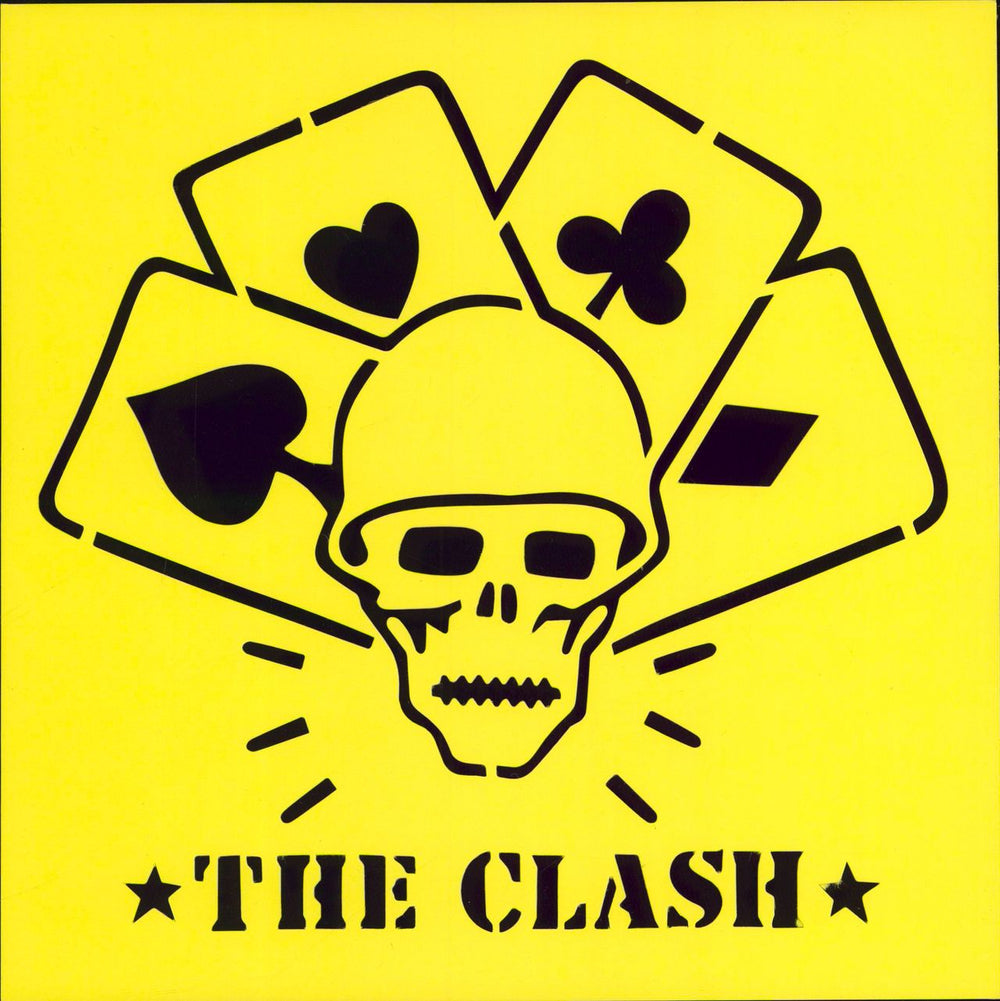 The Clash Should I Stay Or Should I Go / Straight To Hell + Stencil UK 12" vinyl single (12 inch record / Maxi-single)