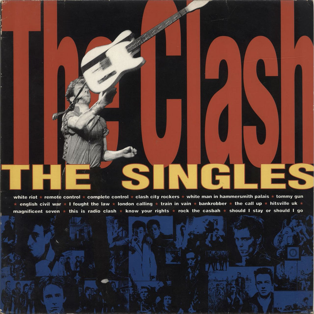 The Clash The Singles UK vinyl LP album (LP record) 4689461