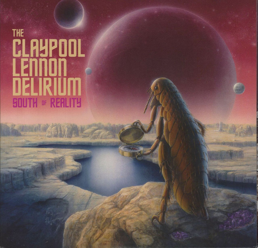 The Claypool Lennon Delirium South Of Reality - Purple Vinyl UK 2-LP vinyl record set (Double LP Album) ATO0445