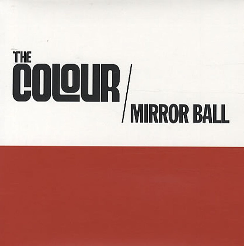 The Colour Mirror Ball - White Vinyl UK 7" vinyl single (7 inch record / 45) LIZARD017X