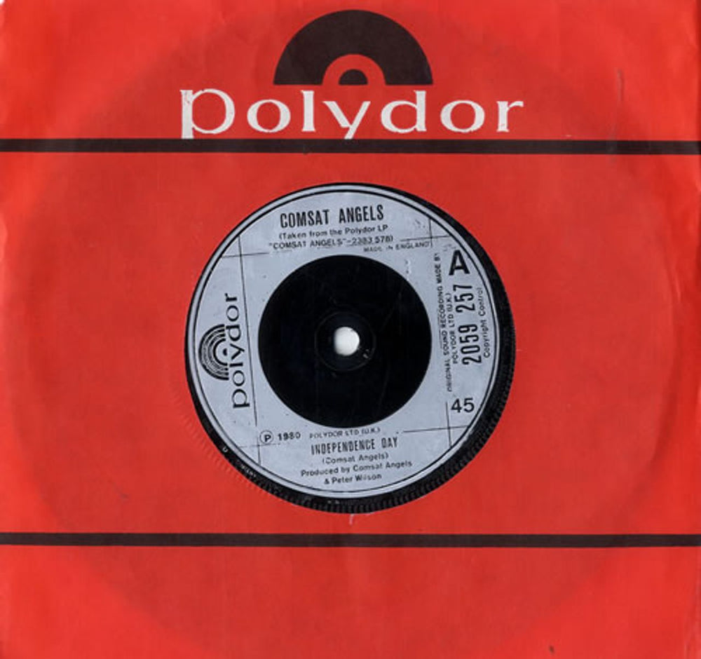 The Comsat Angels Independence Day - Silver Injection UK 7" vinyl single (7 inch record / 45) 2059257