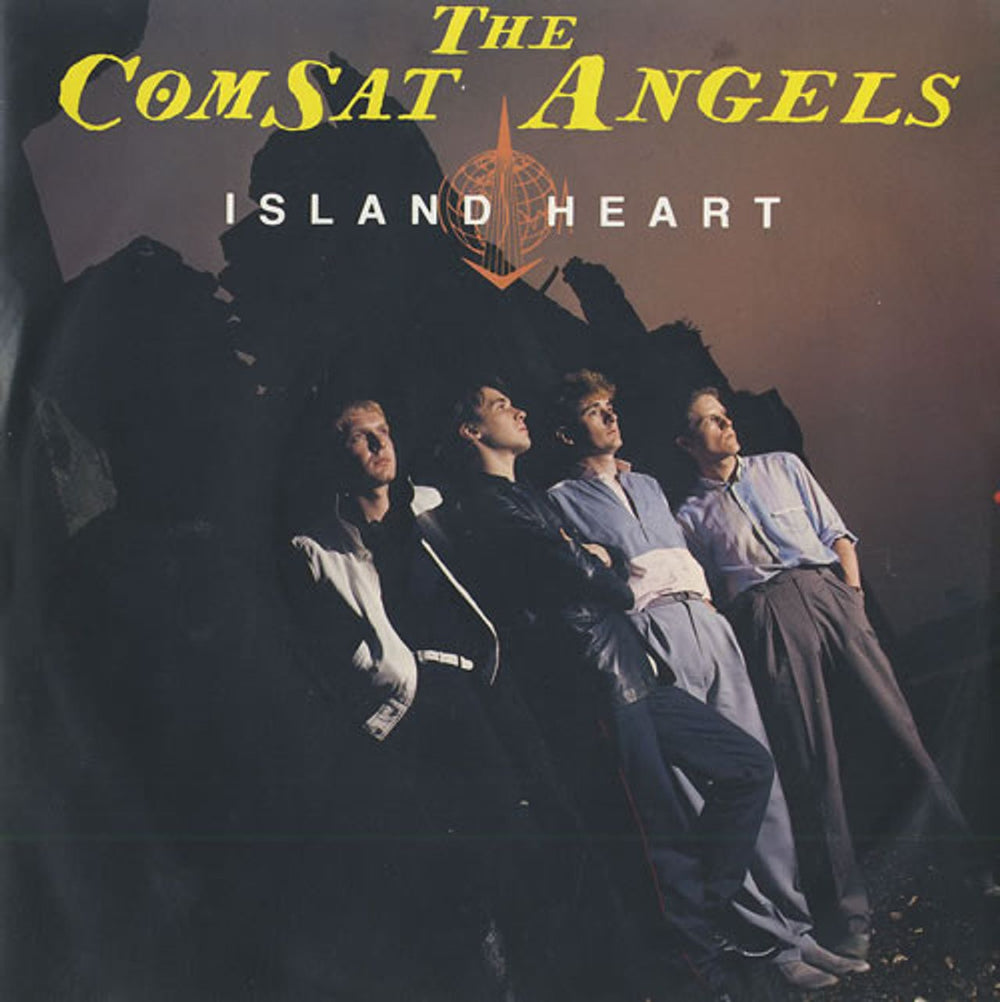 The Comsat Angels Island Heart UK 7" vinyl single (7 inch record / 45) JIVE51