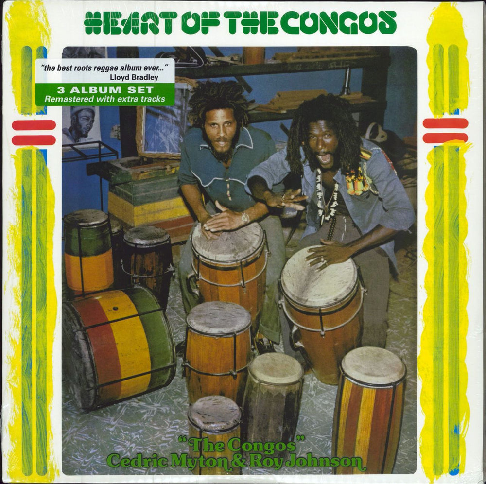 The Congos Heart Of The Congos - Sealed US 3-LP vinyl record set (Triple LP Album) VPRL4212