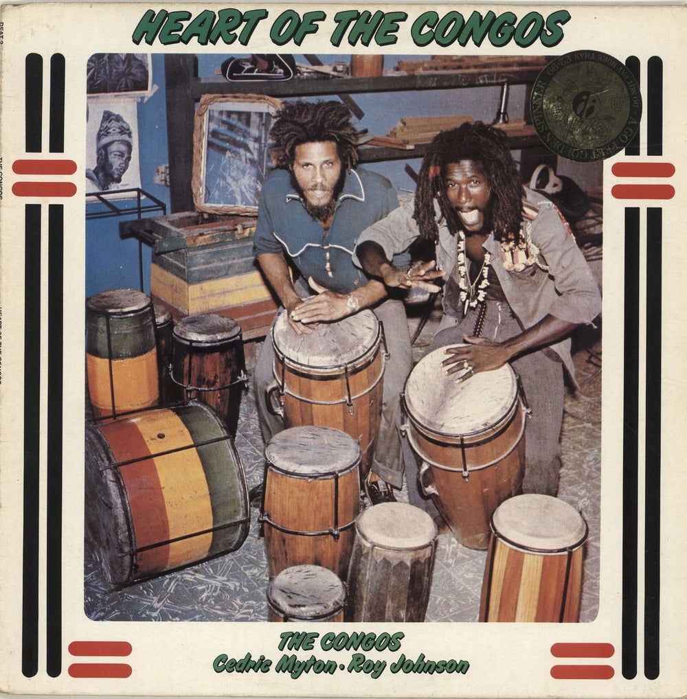 The Congos Heart Of The Congos UK vinyl LP album (LP record) BEAT2