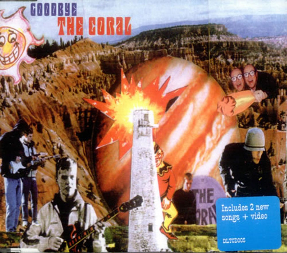 The Coral Goodbye UK 2-CD single set (Double CD single) C.O2SGO217642